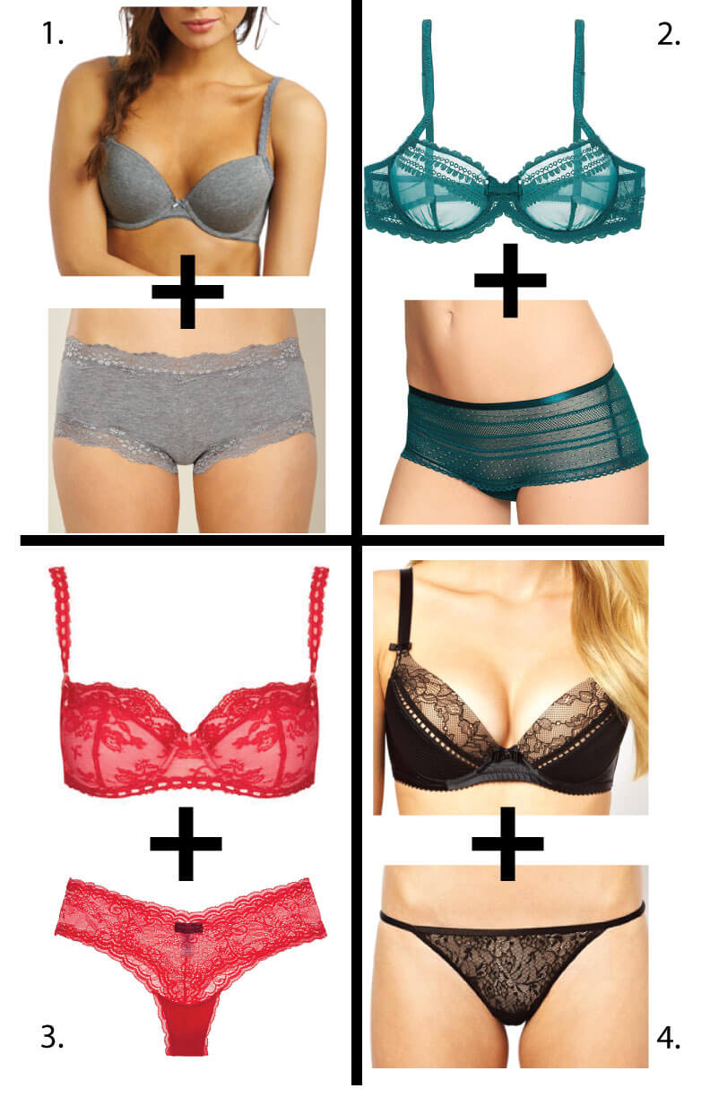 A Guide to Bra Color Pairing