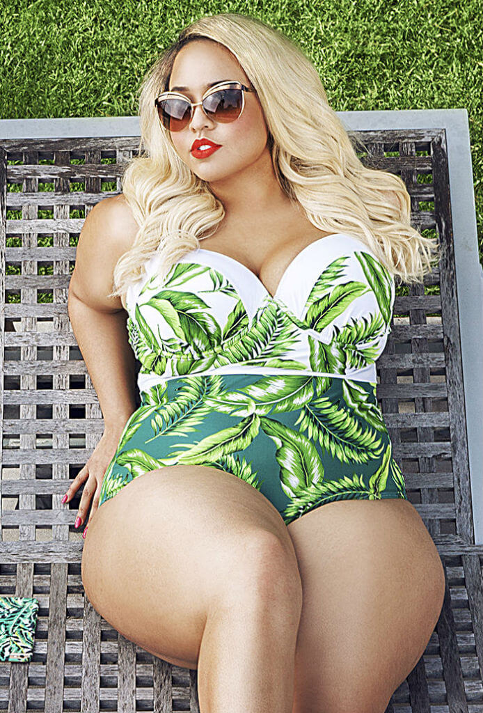 GabiFresh x Swimsuits For All + Cup Sized Tie Front Underwire