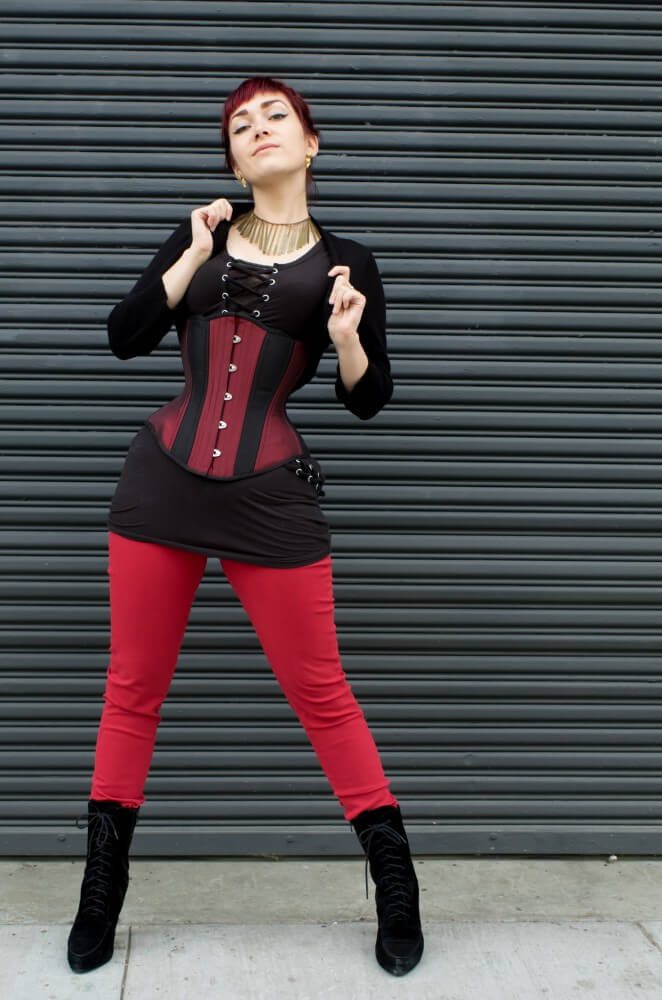 Review: Timeless Trends' Burgundy Hourglass Corset
