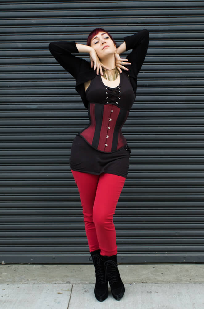 Review: Timeless Trends' Burgundy Hourglass Corset