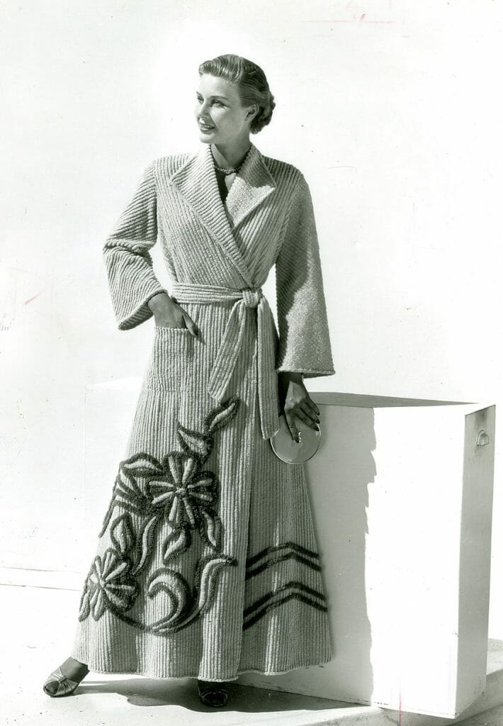 Long Chenille Robe