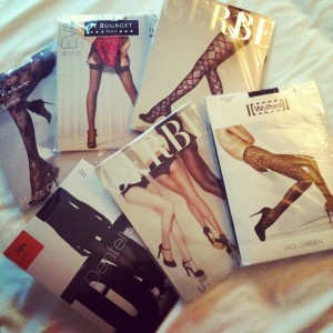 hosiery haul