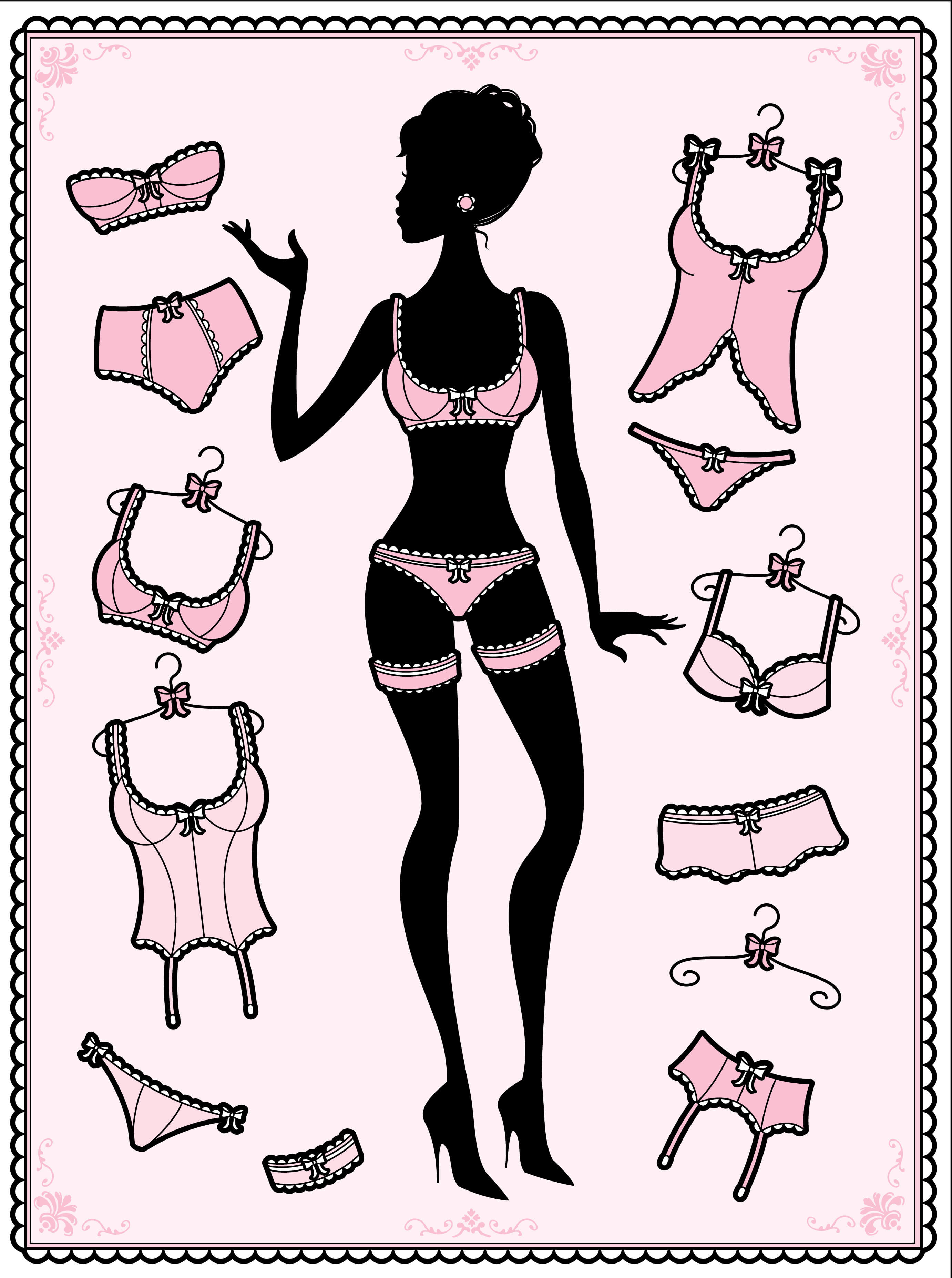 What are the benefits of wearing matching bras and panties