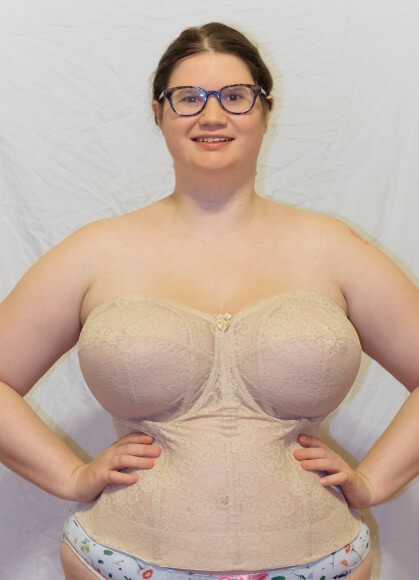 The Longline Bra: Plus Size Strapless options that will keep