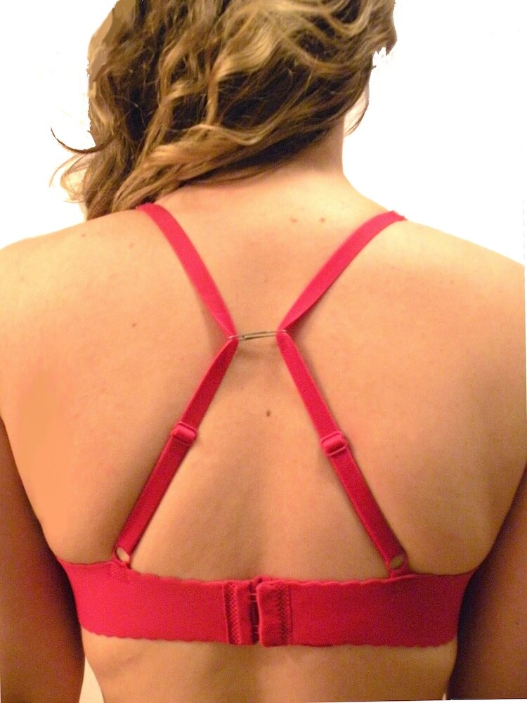 Don't like strapless bras? Here's a hack to hide the straps