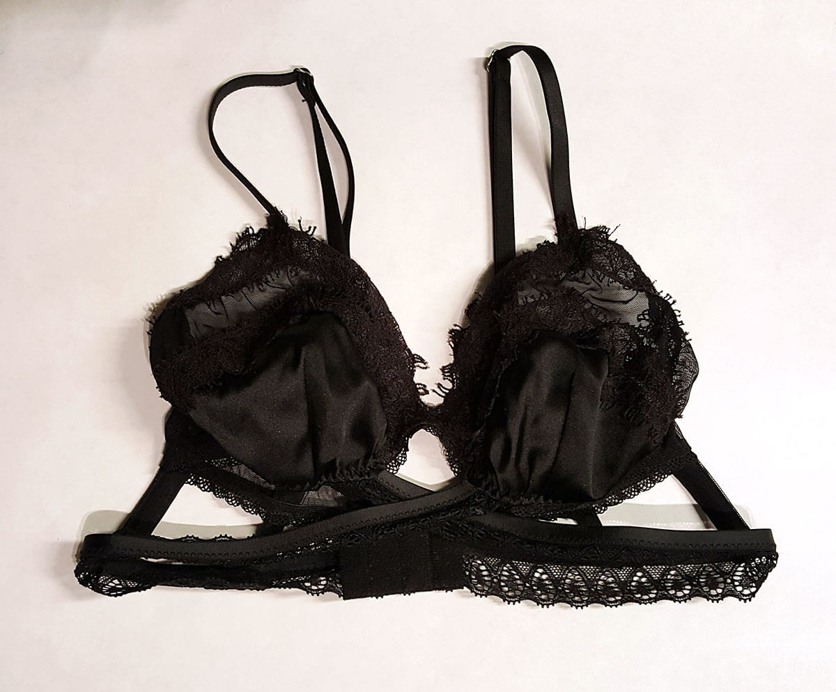 Lingerie Review Uye Surana Claire Bralette Panty And Cami 9297