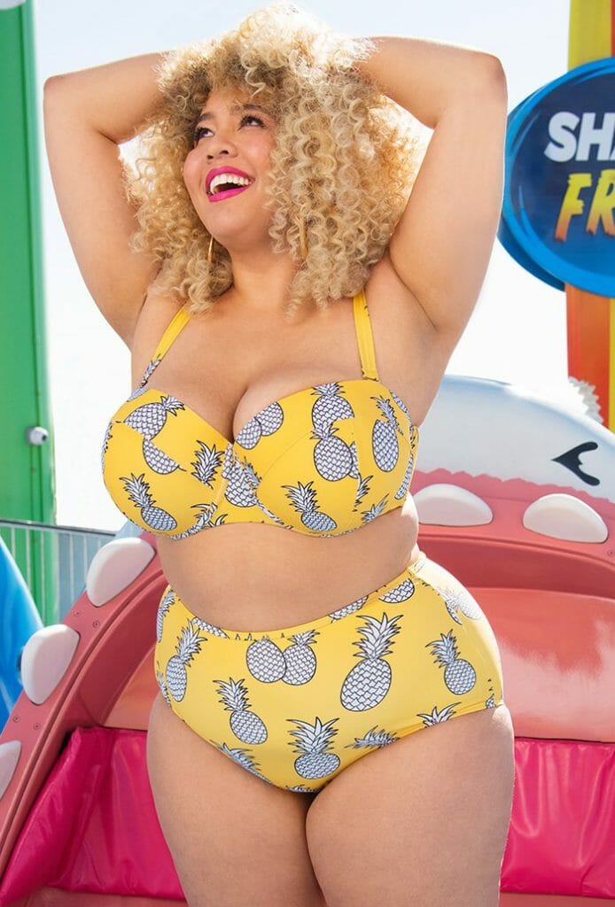 plus size swimsuits by bra size