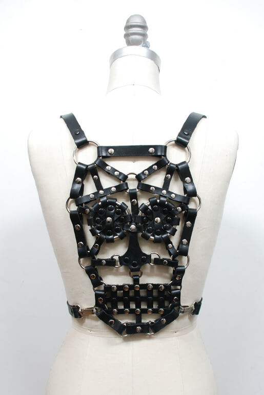 Zana Bayne Leather Harnesses and Bustiers